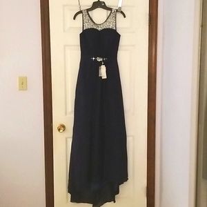 Dark blue prom/pageant/bridal gown